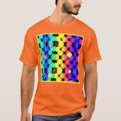 Levendige kleuren patroon t-shirt (Voorkant)