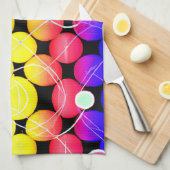 Levendige kleuren patroon theedoek (Quarter Fold)