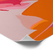 Levendige kleuren poster (Hoek)