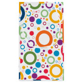 Levendige kleuren ringen klein cadeauzakje (Achterkant)