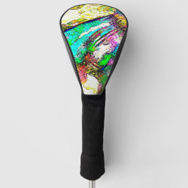 Levendige kleuren - Rustiek en ruw als ruwe pleist Golfheadcover