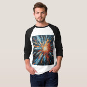 Levendige kleuren t-shirt (Voorkant volledig)