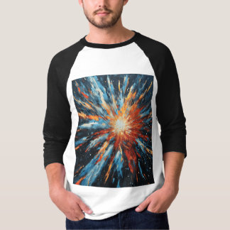 Levendige kleuren t-shirt
