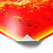 Levendige kleuren van Nebulae. Bestel nu Foto Afdruk (Hoek)