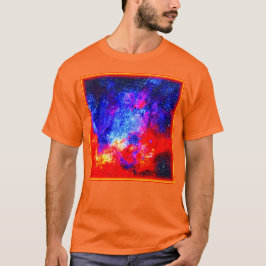 Levendige kleuren van Nebulae. Bestel nu T-shirt