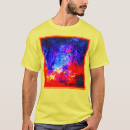 Levendige kleuren van Nebulae. Bestel nu T-shirt