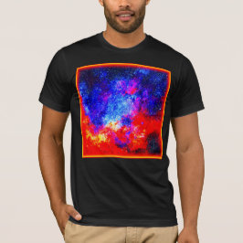Levendige kleuren van Nebulae. Bestel nu T-shirt