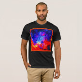 Levendige kleuren van Nebulae. Bestel nu T-shirt (Voorkant volledig)