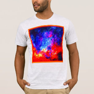 Levendige kleuren van Nebulae. Bestel nu T-shirt