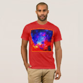 Levendige kleuren van Nebulae. Bestel nu T-shirt (Voorkant volledig)