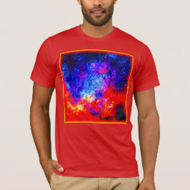Levendige kleuren van Nebulae. Bestel nu T-shirt