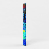 Levendige kleuren van nevel patroon Case-Mate iPhone case (Achterkant/rechts)