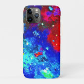 Levendige kleuren van nevel patroon Case-Mate iPhone case (Achterkant)