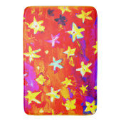 Levendige kleuren van sterren. Bestel nu Badmat (Voorkant Verticaal)