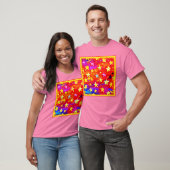Levendige kleuren van sterren. Bestel nu T-shirt (Unisex)