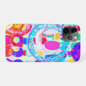 Levendige kleuren willekeurig patroon Case-Mate iPhone case (Achterkant (horizontaal))