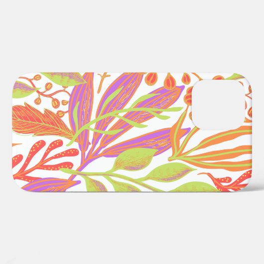 Levendige kleurenafdruk Case-Mate iPhone case (Achterkant (horizontaal))