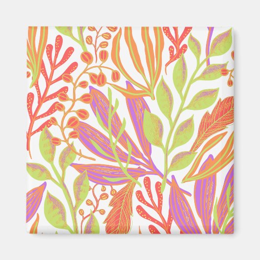 Levendige kleurenafdruk magneet (Voorkant)