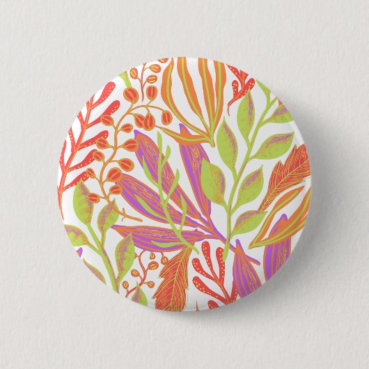Levendige kleurenafdruk ronde button 5,7 cm (Voorkant)