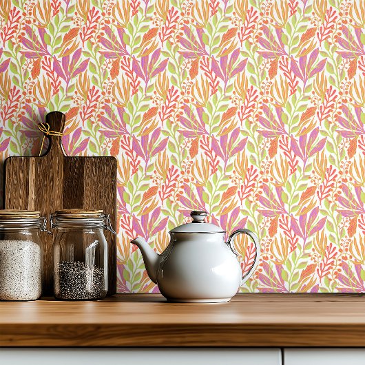 Levendige kleurenafdruk tegeltje