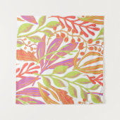 Levendige kleurenafdruk wandkleed (Voorkant (horizontaal))