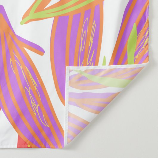 Levendige kleurenafdruk wandkleed (Detail)