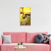 Levendige kleurenmossy Agate-foto ontworpen Canvas Afdruk (Insitu (Woonkamer))