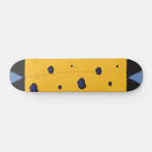 Levendige kleurenpatroon persoonlijk skateboard (Horizontaal)