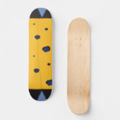 Levendige kleurenpatroon persoonlijk skateboard (Voorkant)