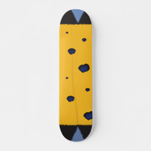 Levendige kleurenpatroon persoonlijk skateboard