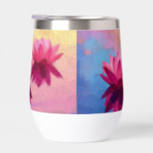 Levendige kleurrijke Abstracte lotusbloemen (Rechts)