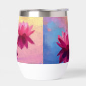 Levendige kleurrijke Abstracte lotusbloemen (Links)