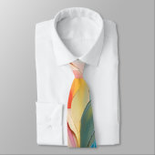 Levendige kleurrijke Abstracte schilderkunst Stropdas (Gebonden)