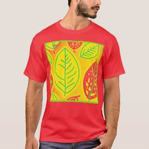 Levendige kleurrijke bladeren Elegance Art T-shirt