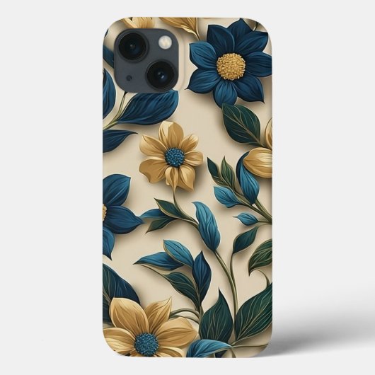 Levendige kleurrijke bloemenpatroon Mooie bloemen Case-Mate iPhone Case (Achterkant)