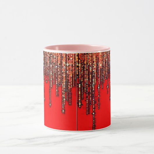 Levendige kleurrijke combo-Mok – Perfect Size, Dig Mok (Midden)