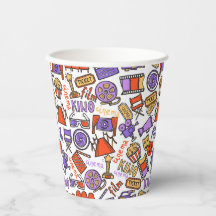 Levendige kleurrijke filmavonden feesten