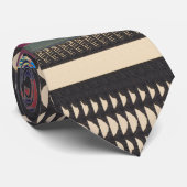 Levendige kleurrijke patroon zuidwestelijke stropd stropdas (Opgerold)