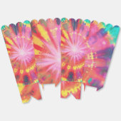 Levendige kleurrijke Stropdas-Dye #1 Bedankdoosjes (Ongevouwen)