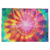 Levendige kleurrijke Stropdas-Dye #1 Groot Cadeauzakje (Achterkant)
