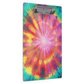 Levendige kleurrijke Stropdas-Dye #1 Klembord (Rechts)