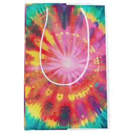 Levendige kleurrijke Stropdas-Dye #1 Medium Cadeauzakje