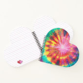Levendige kleurrijke Stropdas-Dye #1 Notitieboek (Binnen)