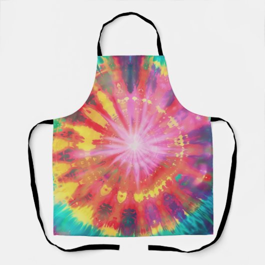 Levendige kleurrijke Stropdas-Dye #1 Schort (Voorkant)
