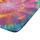 Levendige kleurrijke Stropdas-Dye #1 Snijplank (Hoek)