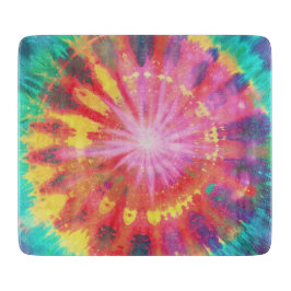 Levendige kleurrijke Stropdas-Dye #1 Snijplank