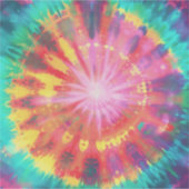 Levendige kleurrijke Stropdas-Dye #1 Sticker (Voorkant)