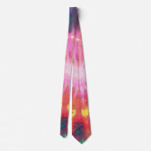 Levendige kleurrijke Stropdas-Dye #1 Stropdas (Achterkant)