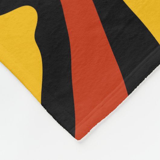 Levendige kleurrijke Sun Conure Parrot Fleece Deken (Hoek)