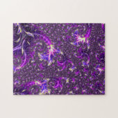 Levendige kleurrijke Trippy Groovy Boho Spiral Fra Legpuzzel (Horizontaal)